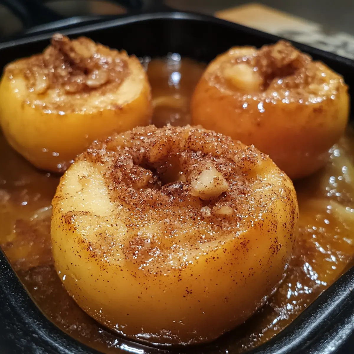 Cozy Aroma & Wholesome Treat: Easy Baked Cinnamon Apples
